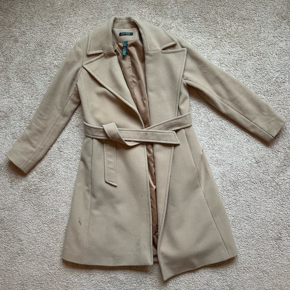 Ralph Lauren Classic Beige Trench Coat